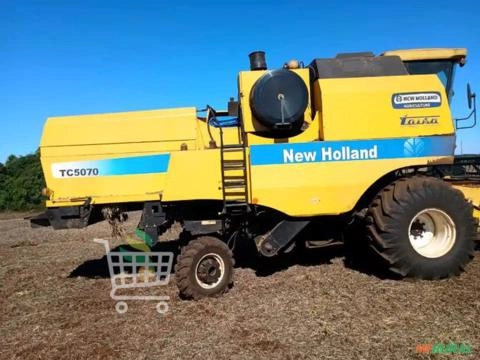 Colheitadeira New Holland TC 5070, Ano 2011 Imagem Colheitadeira New Holland TC 5070, Ano 2011