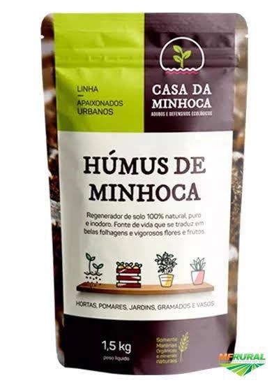 HÚMUS DE MINHOCA Imagem HÚMUS DE MINHOCA