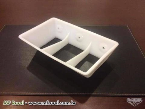 Imagem CANECA / CAÇAMBA PLASTICA PARA ELEVADOR DE GRÃOS (PEAD, Nylon) Imagem CANECA / CAÇAMBA PLASTICA PARA ELEVADOR DE GRÃOS (PEAD, Nylon)