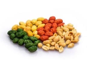 Amendoins Crocantes, Japonês, Frito, Torrado na Casca e Banda Torrada -  A Granel ou em Bandejas