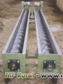 Rosca transportadora helicoidal de aço carbono e inóx 304 Imagem Rosca transportadora helicoidal de aço carbono e inóx 304