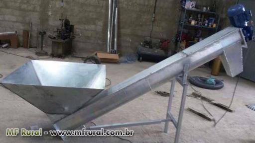 Imagem ROSCA HELICOIDAL SEM FIM / CALHA U / ESTEIRAS E TRANSPORTADORES EM INOX 304 Imagem ROSCA HELICOIDAL SEM FIM / CALHA U / ESTEIRAS E TRANSPORTADORES EM INOX 304