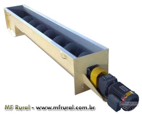 Imagem ROSCA HELICOIDAL SEM FIM / CALHA U / ESTEIRAS E TRANSPORTADORES EM INOX 304 Imagem ROSCA HELICOIDAL SEM FIM / CALHA U / ESTEIRAS E TRANSPORTADORES EM INOX 304
