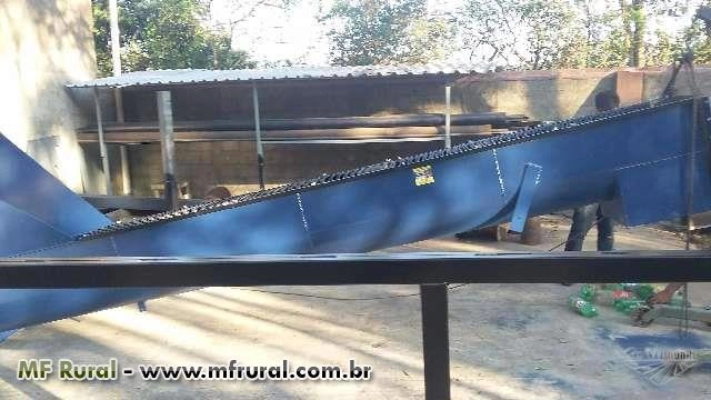 Rosca sem Tipo calha para transporte de garrafa PET Imagem Rosca sem Tipo calha para transporte de garrafa PET