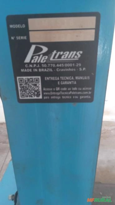 Imagem Empilhadeira hidráulica manual Imagem Empilhadeira hidráulica manual