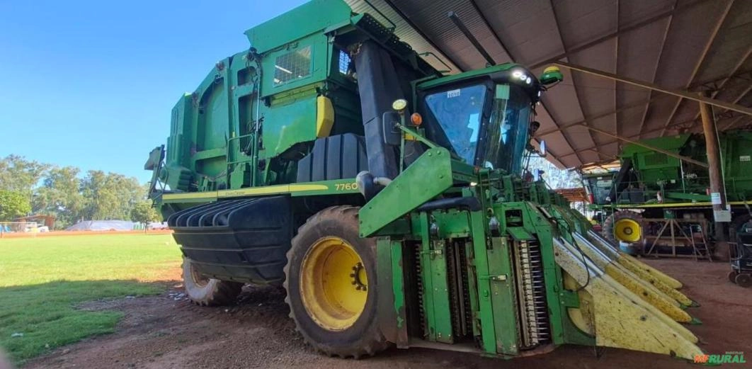 Colheitadeira de Algodão John Deere 7760 Imagem Colheitadeira de Algodão John Deere 7760