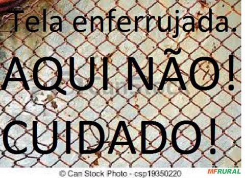 Imagem Tela em alambrado de arame galvanizado. Fabricação sob medida. Imagem Tela em alambrado de arame galvanizado. Fabricação sob medida.
