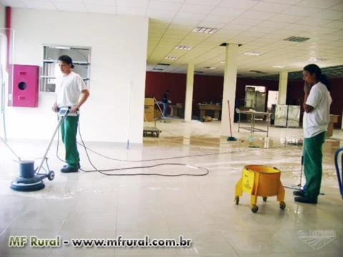 Prestamos serviços na área de limpeza pós-obra ,limpeza comercial e hospitalar e tratamento de pisos