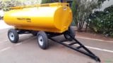 Carreta Tanque 4.200 litros novo, marca Fido com suporte pra bomba sem pneus. Imagem Carreta Tanque 4.200 litros novo, marca Fido com suporte pra bomba sem pneus.