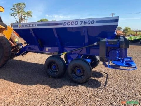 Imagem Distribuidor Fertilizantes e Composto Orgânico modelo DCCO 7.500 Kilos esteira de 80 cm marca Tatu Imagem Distribuidor Fertilizantes e Composto Orgânico modelo DCCO 7.500 Kilos esteira de 80 cm marca Tatu