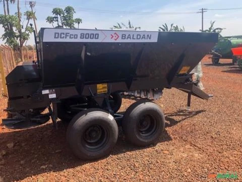 Distribuidor de Adubo, Calcário, Fertilizante e Composto Orgânico, Novo, 8.000 kg, marca Baldan!