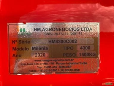 Imagem Triton Modelo Miênia 4300 marca HM AGRO ano 2020 semi novo C/ kit Transporte Imagem Triton Modelo Miênia 4300 marca HM AGRO ano 2020 semi novo C/ kit Transporte