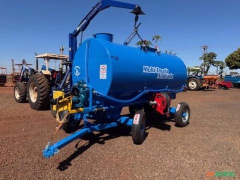 Carreta Tanque modelo 6500 Litros Multi-Tarefa marca Andrade com kit Bombeiro completo, rodas aro 16 Imagem Carreta Tanque modelo 6500 Litros Multi-Tarefa marca Andrade com kit Bombeiro completo, rodas aro 16