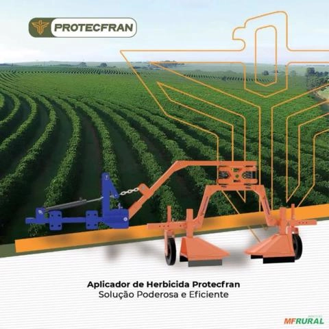 Imagem Aplicador de Herbicida frontal Imagem Aplicador de Herbicida frontal