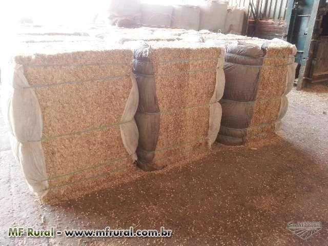Palha de milho, Palha e milho, Sabugo - (Silagem de milho): triturado e prensado