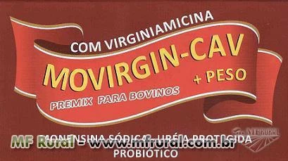 MOVIRGIN-CAV 10 KG (FRETE GRÁTIS PARA TODO O BRASIL) ), MENOR PREÇO!!!