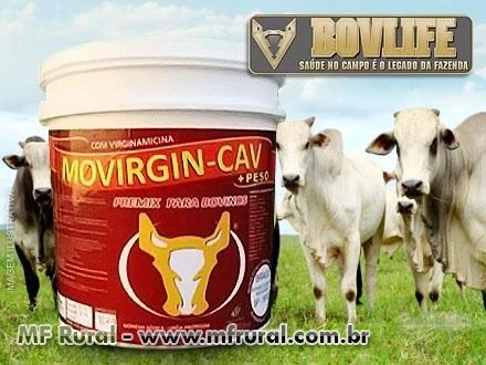 MOVIRGIN-CAV 10 KG (FRETE GRÁTIS PARA TODO O BRASIL) ), MENOR PREÇO!!!