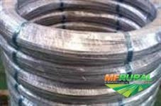 Arame liso galvanizado p cerca - 1000 metros Imagem Arame liso galvanizado p cerca - 1000 metros