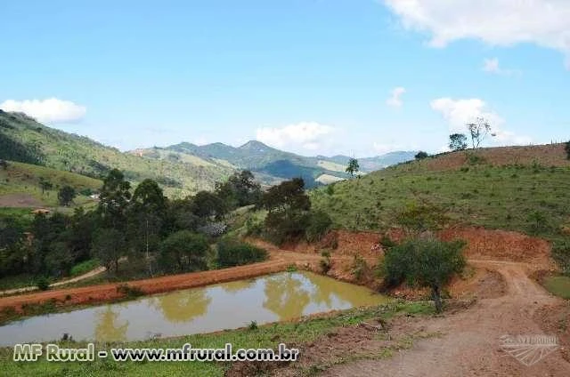 Áreas para Sítios apartir de 20.000m² com lago e pomar Financiamento próprio