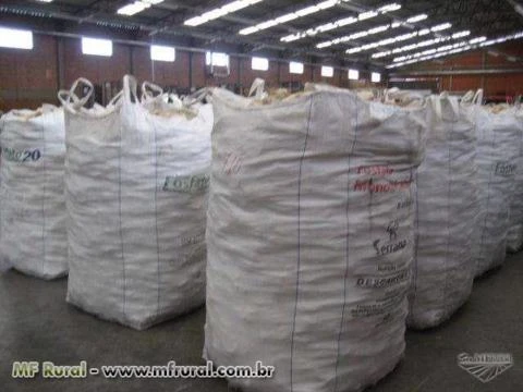 Big Bag seminovo para armazenar Briquetes.0,90x0,90x1,30 S/V