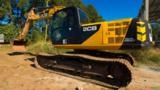 Escavadeira Hidráulica JCB ANO 2013 Imagem Escavadeira Hidráulica JCB ANO 2013