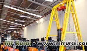 Portico Rolantes( movel) para talha, cavaletes, monovias braço giratório Imagem Portico Rolantes( movel) para talha, cavaletes, monovias braço giratório