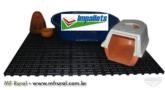 Estrado - piso - pallet - palete - deck  (plastico PEAD ou PP) Imagem Estrado - piso - pallet - palete - deck  (plastico PEAD ou PP)
