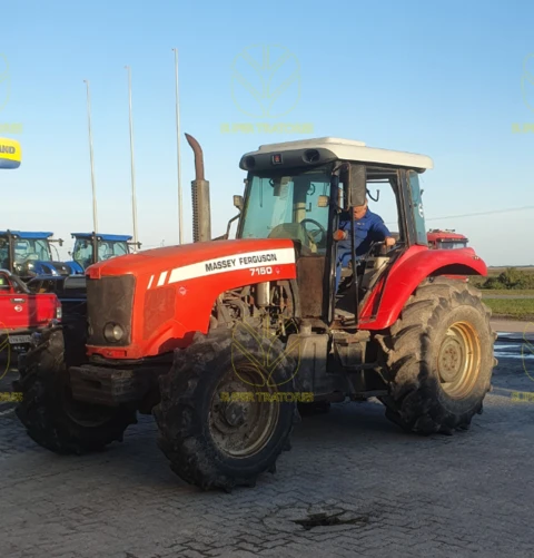 Trator Massey Ferguson 7150 4x4 ano 09