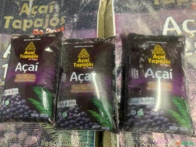 Imagem Polpa congelada de açaí Popular Imagem Polpa congelada de açaí Popular