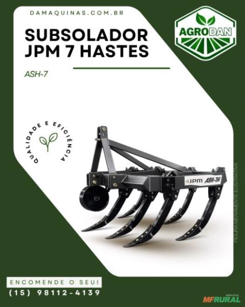 SUBSOLADOR JPM 7 HASTES Imagem SUBSOLADOR JPM 7 HASTES