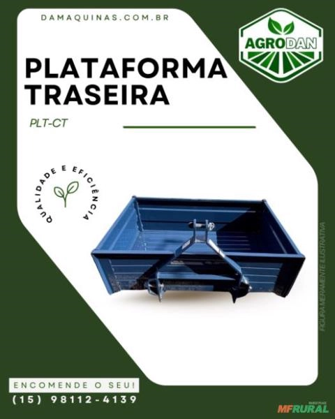 PLATAFORMA TRASEIRA Imagem PLATAFORMA TRASEIRA