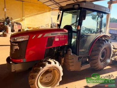 Trator Massey Ferguson 3307 4x4 (Redutor Creeper - Cabine Original) Imagem Trator Massey Ferguson 3307 4x4 (Redutor Creeper - Cabine Original)