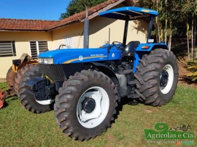 Trator New Holland 7630 4x4 (Único Dono - 2.922 Horas) Imagem Trator New Holland 7630 4x4 (Único Dono - 2.922 Horas)