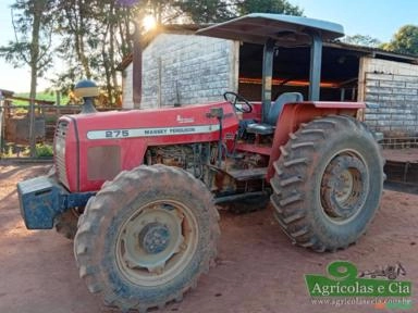 Trator Massey Ferguson 275 Advanced 4x4 (Único Dono - Todo Original) Imagem Trator Massey Ferguson 275 Advanced 4x4 (Único Dono - Todo Original)