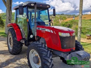 Trator Massey Ferguson 4275 4x4 (Cabine Original - Único Dono) Imagem Trator Massey Ferguson 4275 4x4 (Cabine Original - Único Dono)