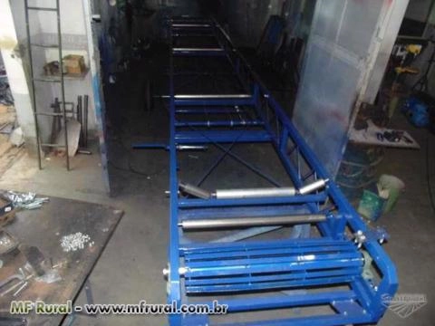 Imagem Esteiras transportadoras ,rosca sem fim ,chupim ,mesa de capatação ,esteiras esp Imagem Esteiras transportadoras ,rosca sem fim ,chupim ,mesa de capatação ,esteiras esp