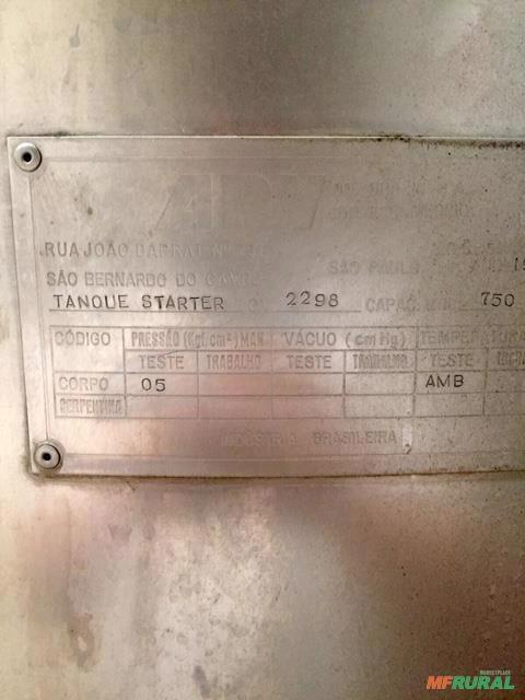 Imagem Misturador Aço Inox 750 Litros Imagem Misturador Aço Inox 750 Litros