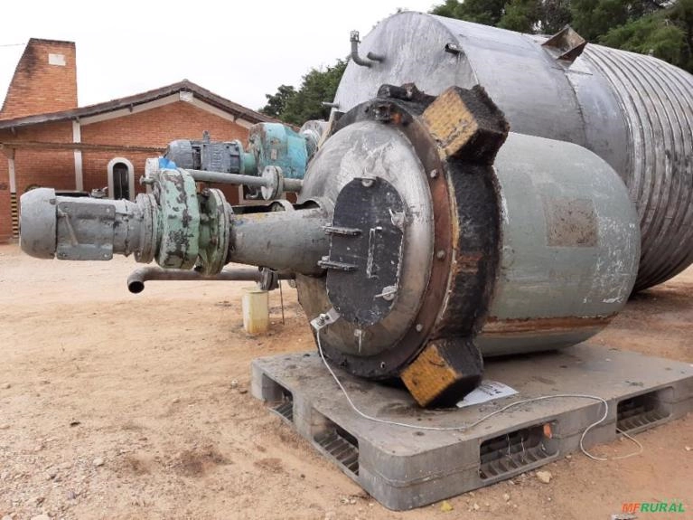 Reator Aço Inox 500 Litros Imagem Reator Aço Inox 500 Litros