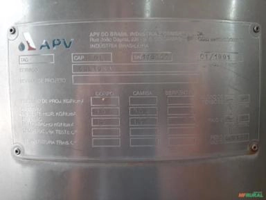 Imagem Reator Aço Inox 160 Litros Piloto Imagem Reator Aço Inox 160 Litros Piloto