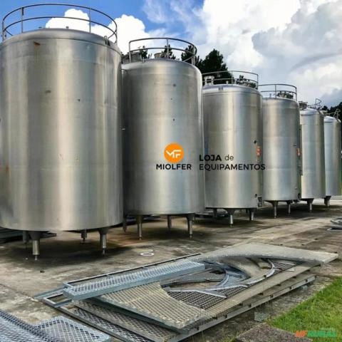 Reator Aço Inox 16 Mil Litros Imagem Reator Aço Inox 16 Mil Litros