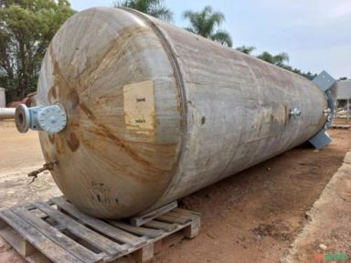 Imagem Bio Reator aço inox 9 mil litros Imagem Bio Reator aço inox 9 mil litros