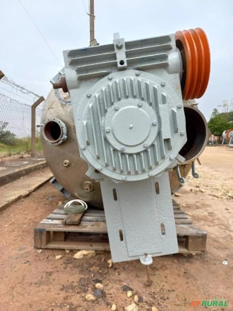 Imagem Bio Reator aço inox 9 mil litros Imagem Bio Reator aço inox 9 mil litros