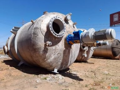 Reator em Aço Inox 50.000 Litros Imagem Reator em Aço Inox 50.000 Litros