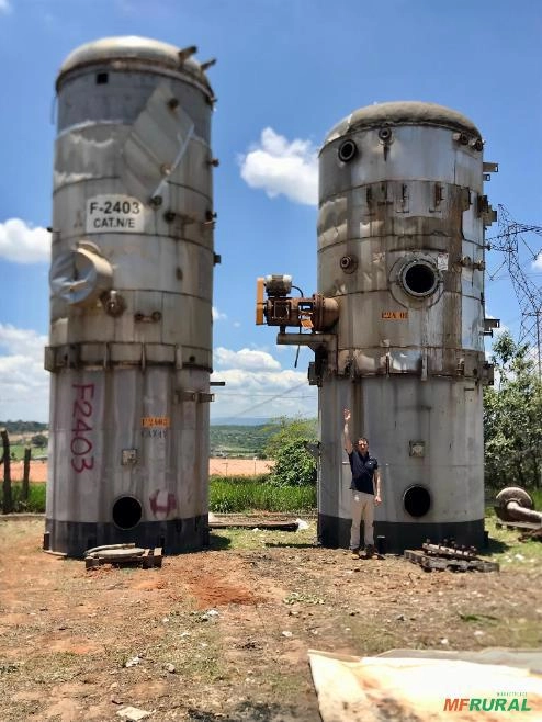 Tanque Misturador Aço Inox 34.000 Mil Litros Imagem Tanque Misturador Aço Inox 34.000 Mil Litros