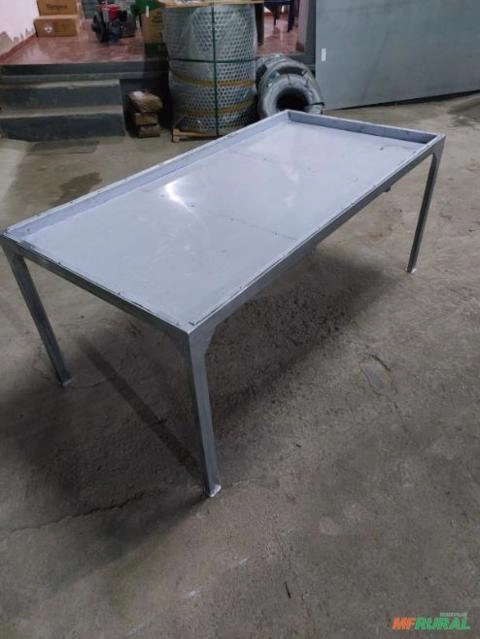 Mesa para Manipulação em Inox Imagem Mesa para Manipulação em Inox