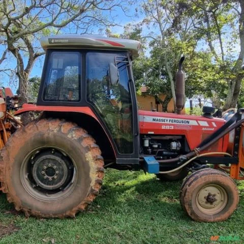 Trator Massey Ferguson 283 4x2 ano 07