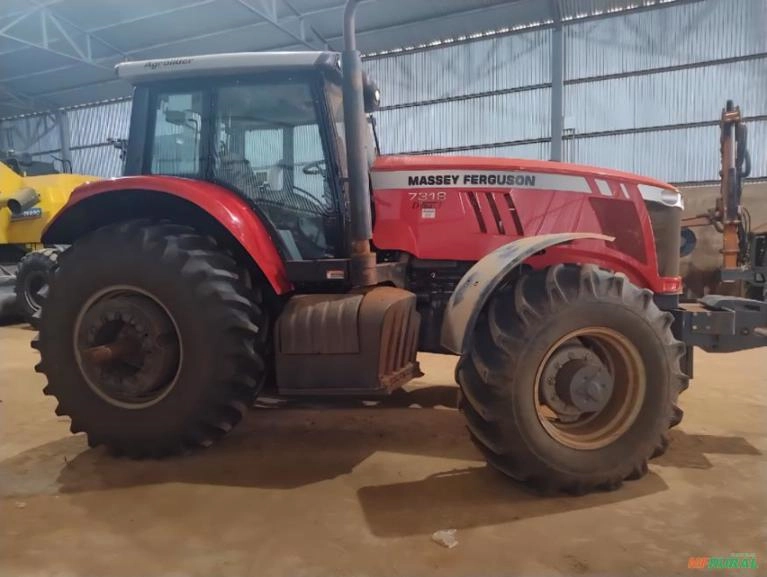 Trator Massey Ferguson 7318 Imagem Trator Massey Ferguson 7318