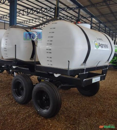 CARRETA CALDA PRONTA 2 TANQUES Imagem CARRETA CALDA PRONTA 2 TANQUES