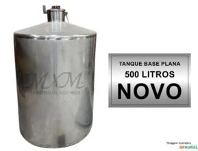 TANQUE INOX 304 - 500 litros | Dorna | Reservatório (NOVO)