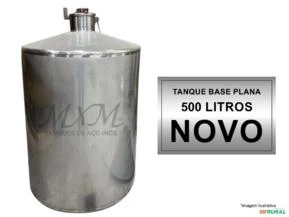 TANQUE INOX 304 - 500 litros | Dorna | Reservatório (NOVO)